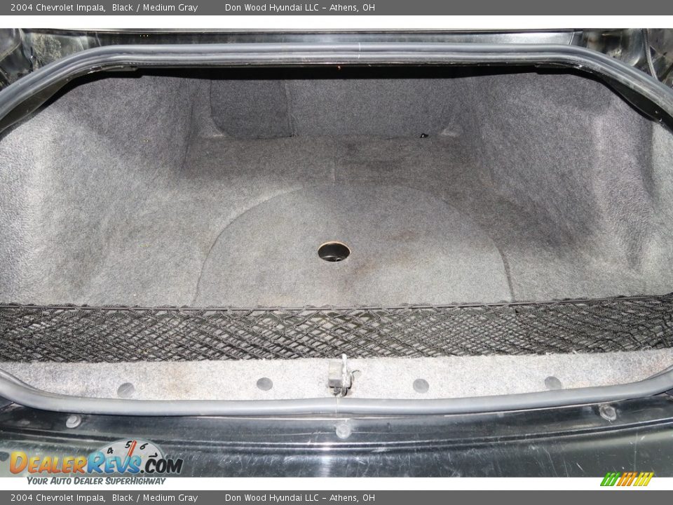 2004 Chevrolet Impala Black / Medium Gray Photo #23