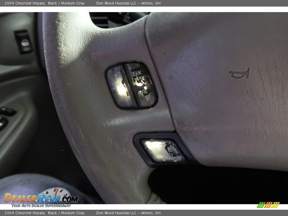 2004 Chevrolet Impala Black / Medium Gray Photo #29
