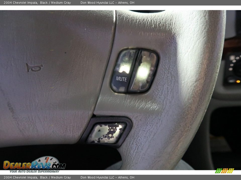 2004 Chevrolet Impala Black / Medium Gray Photo #30