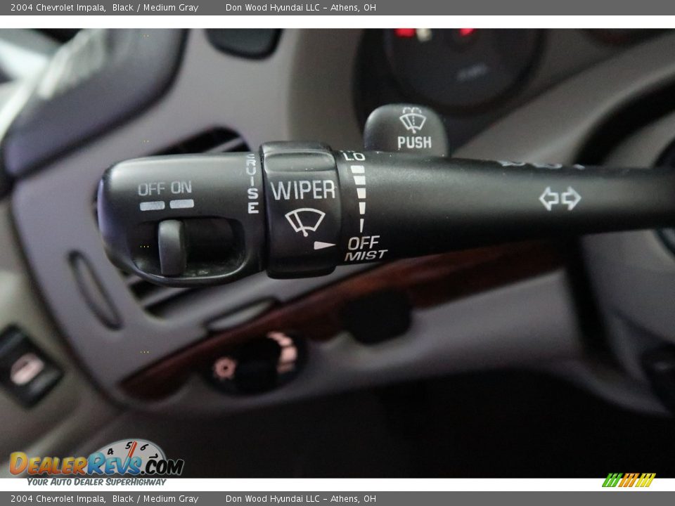 2004 Chevrolet Impala Black / Medium Gray Photo #31