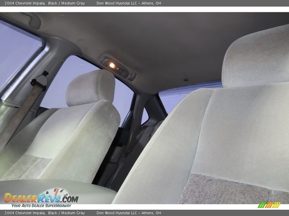 2004 Chevrolet Impala Black / Medium Gray Photo #34