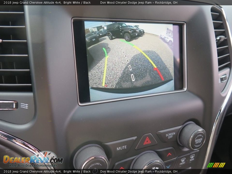 2018 Jeep Grand Cherokee Altitude 4x4 Bright White / Black Photo #3