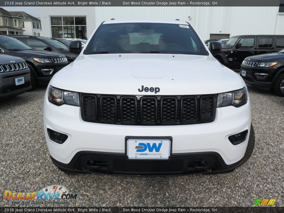 2018 Jeep Grand Cherokee Altitude 4x4 Bright White / Black Photo #5