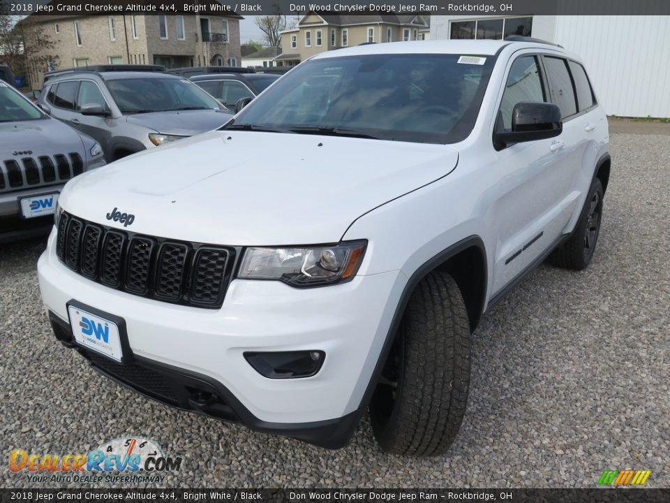 2018 Jeep Grand Cherokee Altitude 4x4 Bright White / Black Photo #6