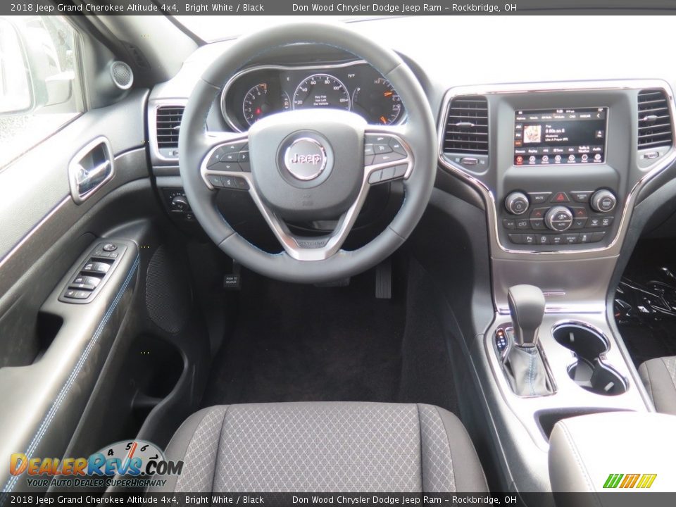2018 Jeep Grand Cherokee Altitude 4x4 Bright White / Black Photo #13