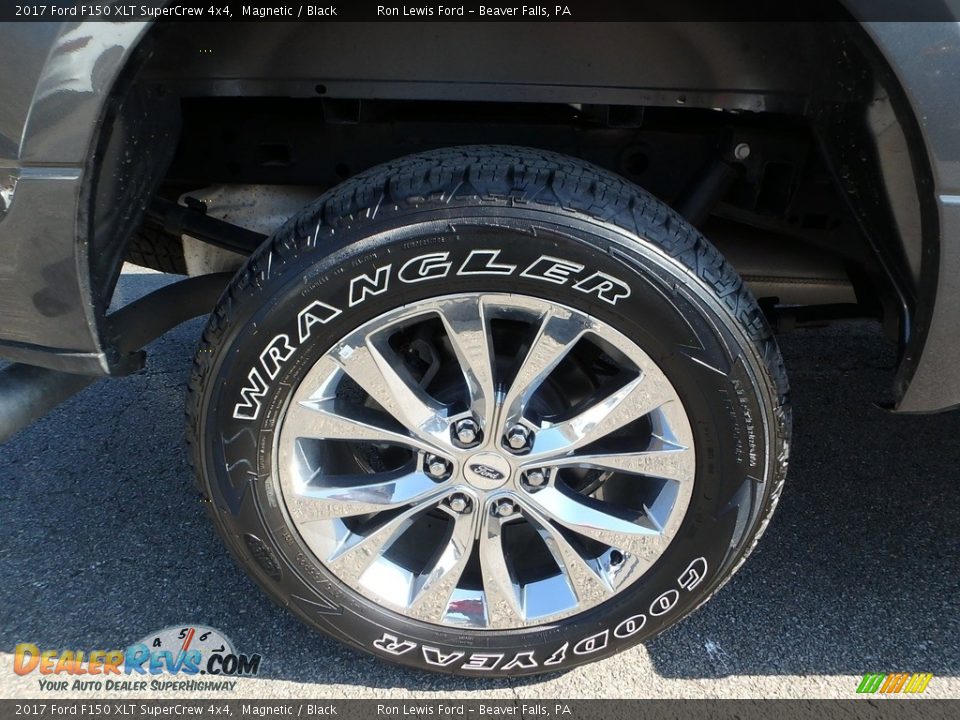 2017 Ford F150 XLT SuperCrew 4x4 Magnetic / Black Photo #2