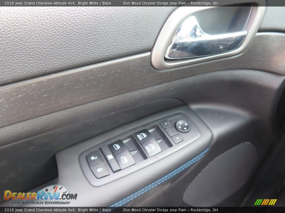 2018 Jeep Grand Cherokee Altitude 4x4 Bright White / Black Photo #34