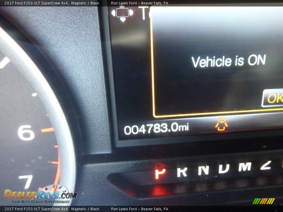2017 Ford F150 XLT SuperCrew 4x4 Magnetic / Black Photo #17