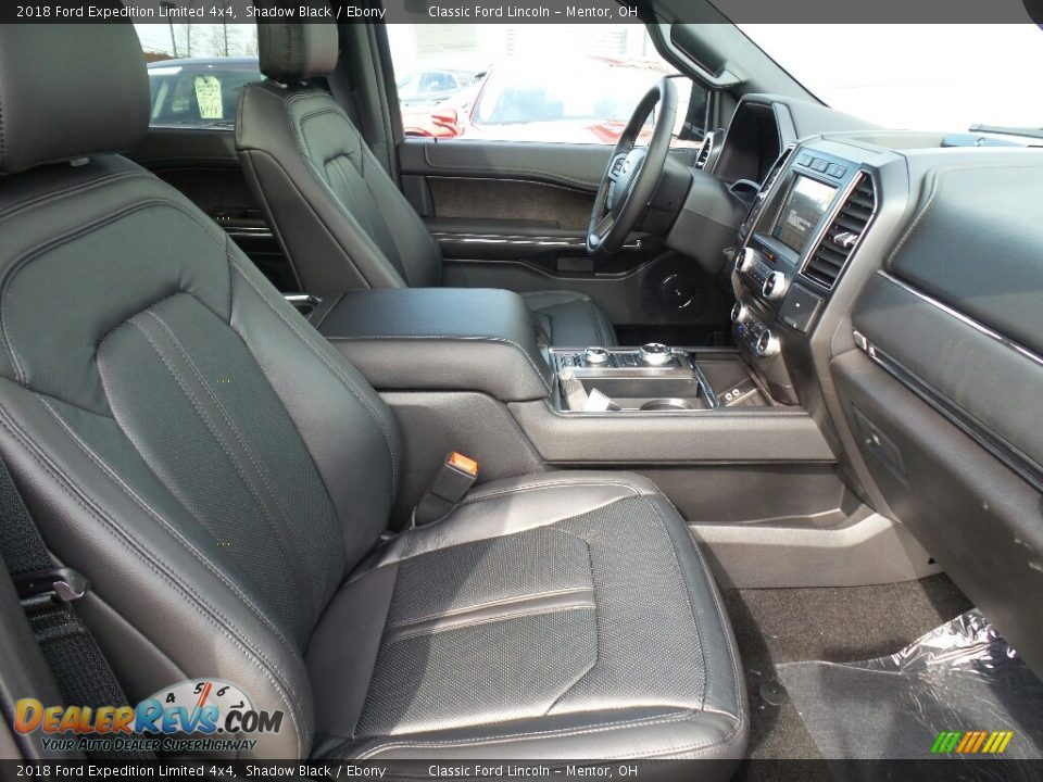 Front Seat of 2018 Ford Expedition Limited 4x4 Photo #7
