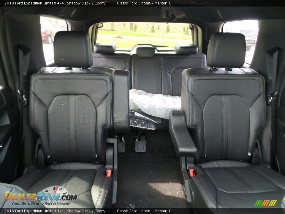 Rear Seat of 2018 Ford Expedition Limited 4x4 Photo #8