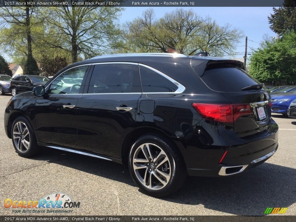 2017 Acura MDX Advance SH-AWD Crystal Black Pearl / Ebony Photo #5
