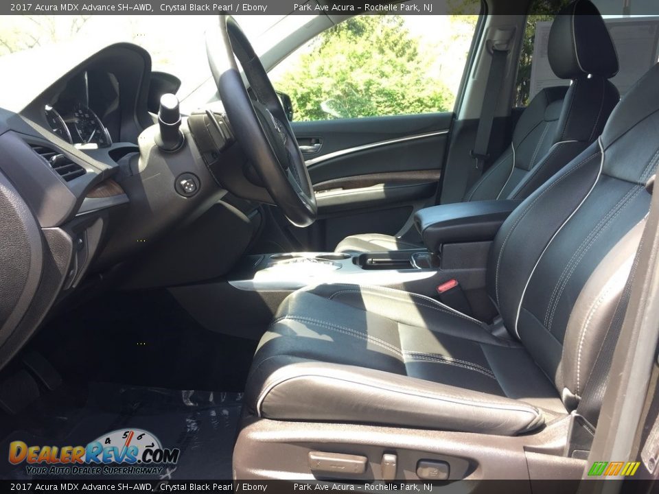 2017 Acura MDX Advance SH-AWD Crystal Black Pearl / Ebony Photo #11