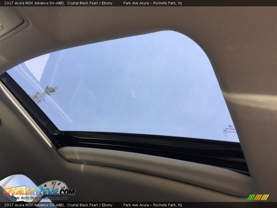 2017 Acura MDX Advance SH-AWD Crystal Black Pearl / Ebony Photo #13