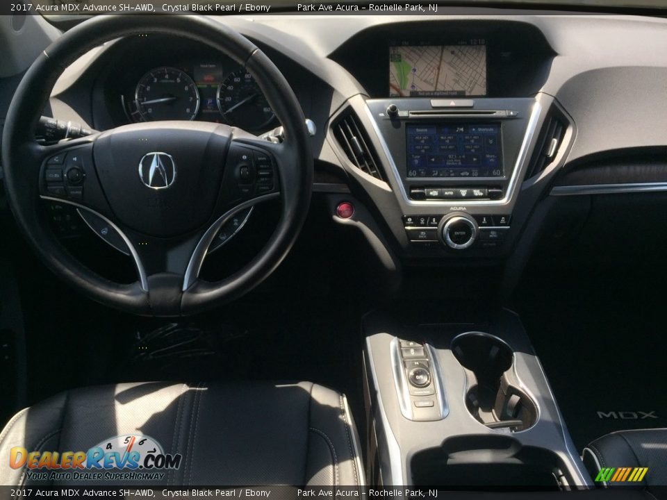 2017 Acura MDX Advance SH-AWD Crystal Black Pearl / Ebony Photo #14
