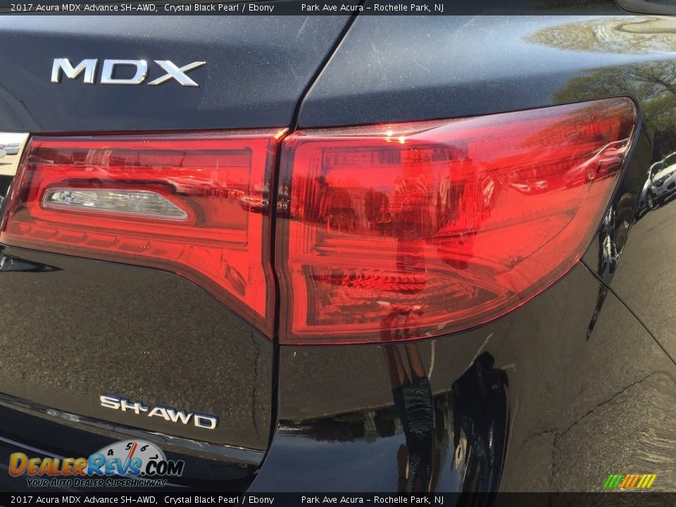 2017 Acura MDX Advance SH-AWD Crystal Black Pearl / Ebony Photo #23