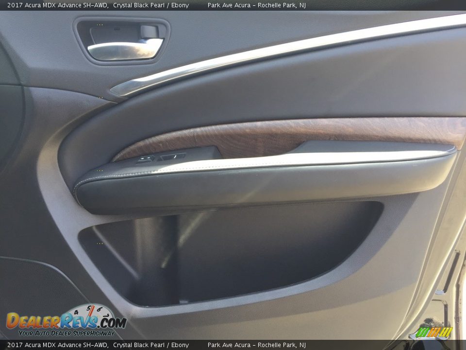 2017 Acura MDX Advance SH-AWD Crystal Black Pearl / Ebony Photo #28