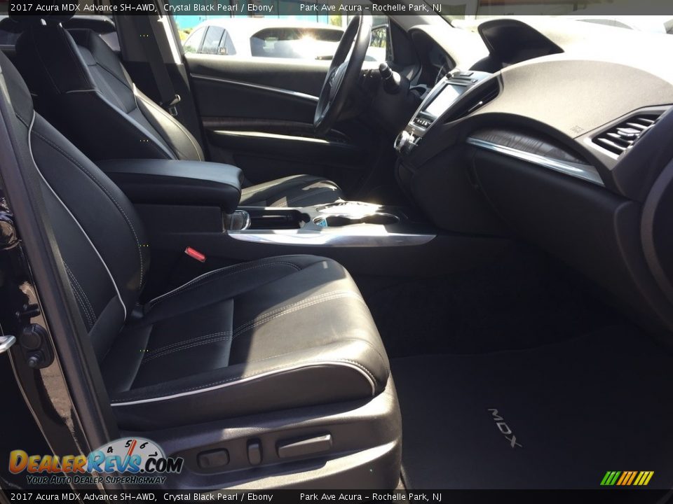 2017 Acura MDX Advance SH-AWD Crystal Black Pearl / Ebony Photo #29