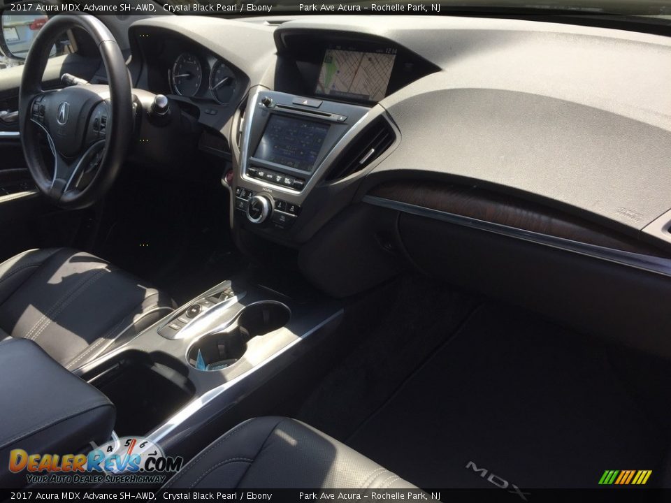 2017 Acura MDX Advance SH-AWD Crystal Black Pearl / Ebony Photo #30