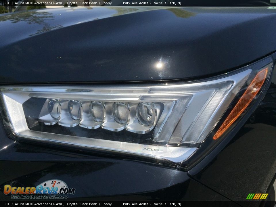 2017 Acura MDX Advance SH-AWD Crystal Black Pearl / Ebony Photo #32