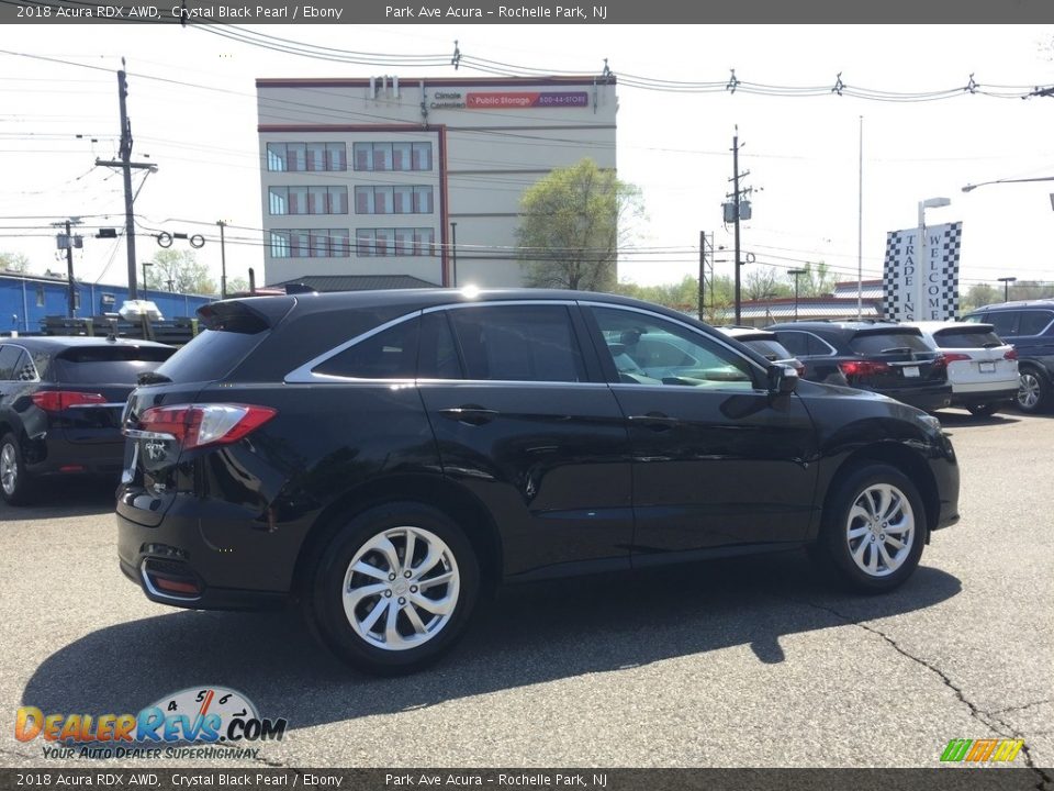 2018 Acura RDX AWD Crystal Black Pearl / Ebony Photo #3