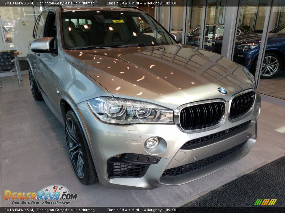 2018 BMW X5 M Donington Grey Metallic / Nutmeg Photo #1