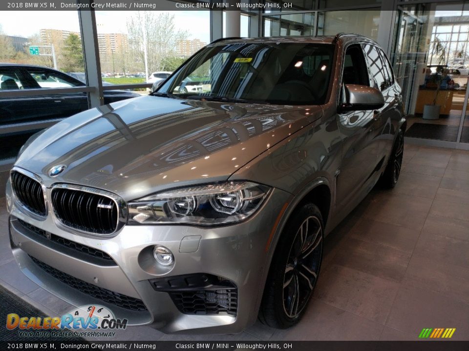 2018 BMW X5 M Donington Grey Metallic / Nutmeg Photo #3