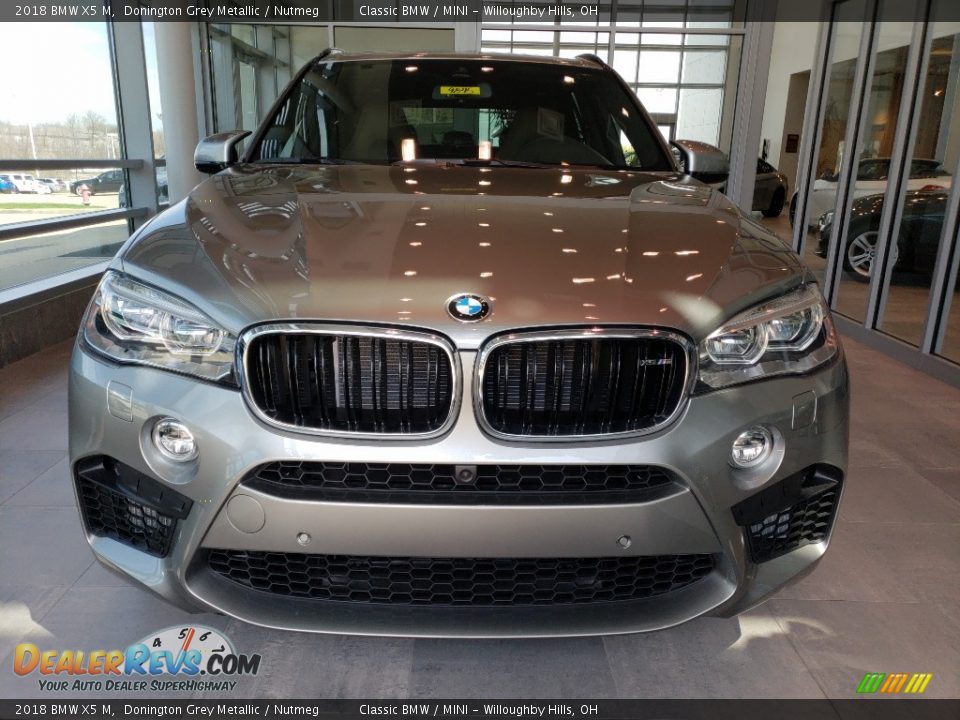 2018 BMW X5 M Donington Grey Metallic / Nutmeg Photo #4
