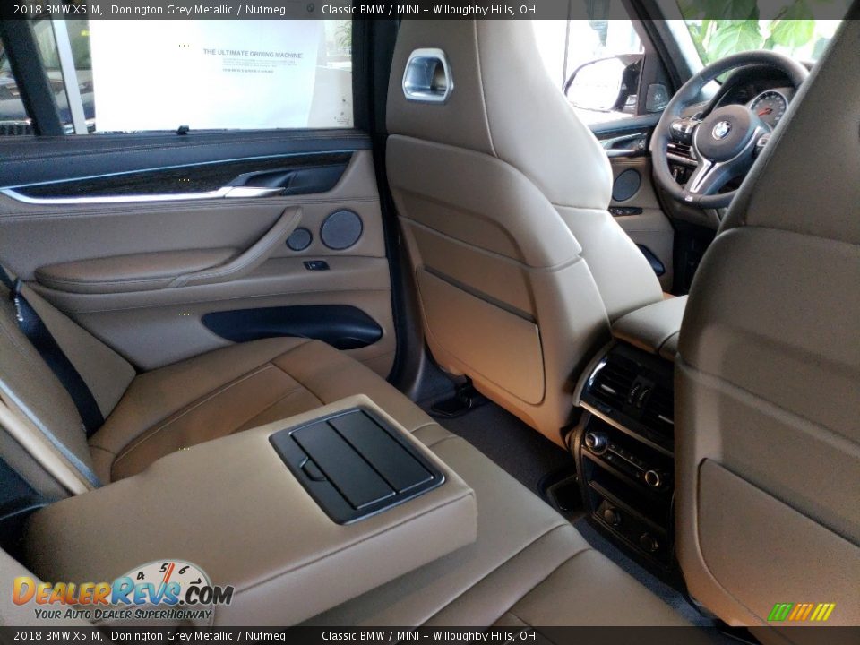 2018 BMW X5 M Donington Grey Metallic / Nutmeg Photo #7