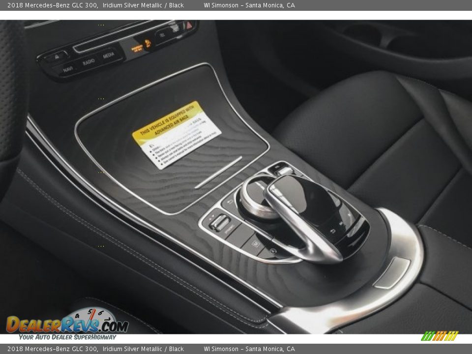 2018 Mercedes-Benz GLC 300 Iridium Silver Metallic / Black Photo #7