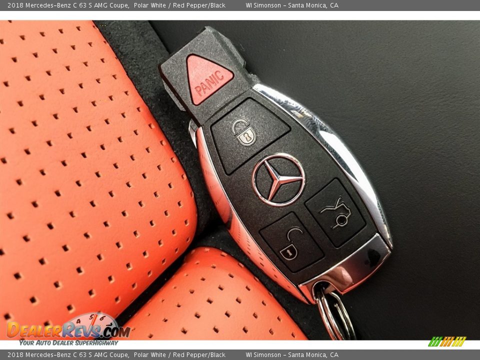 Keys of 2018 Mercedes-Benz C 63 S AMG Coupe Photo #11