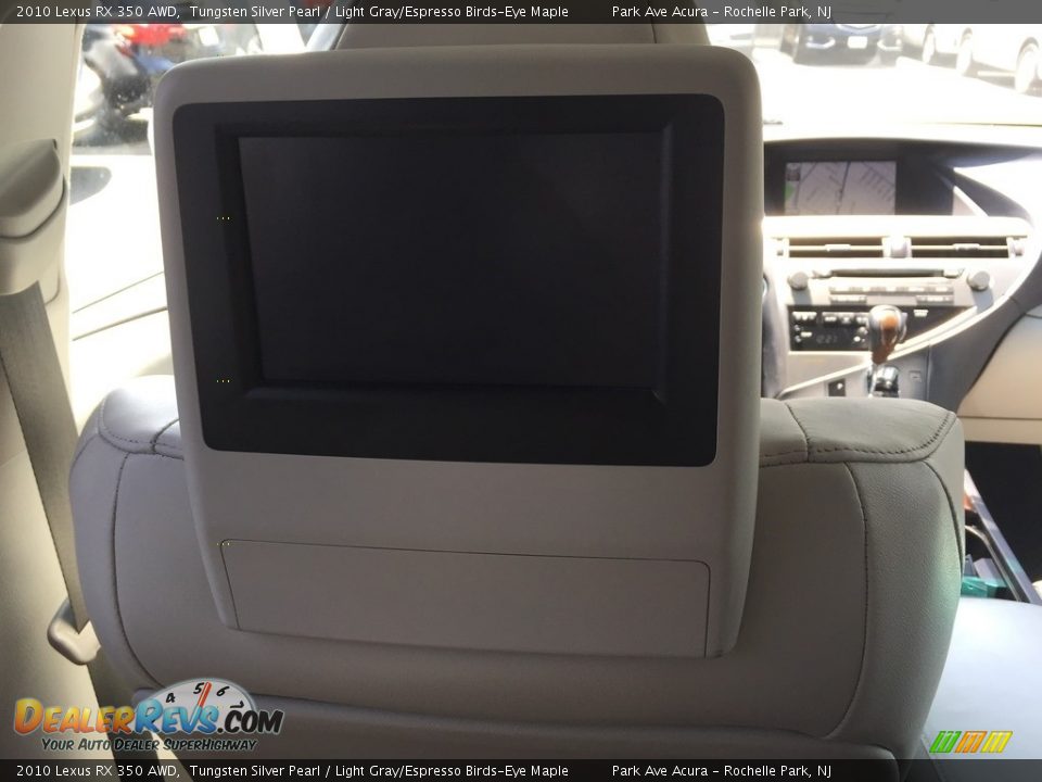 2010 Lexus RX 350 AWD Tungsten Silver Pearl / Light Gray/Espresso Birds-Eye Maple Photo #26