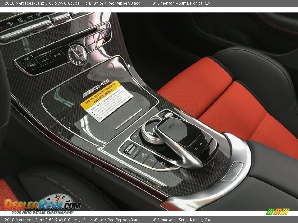 Controls of 2018 Mercedes-Benz C 63 S AMG Coupe Photo #21