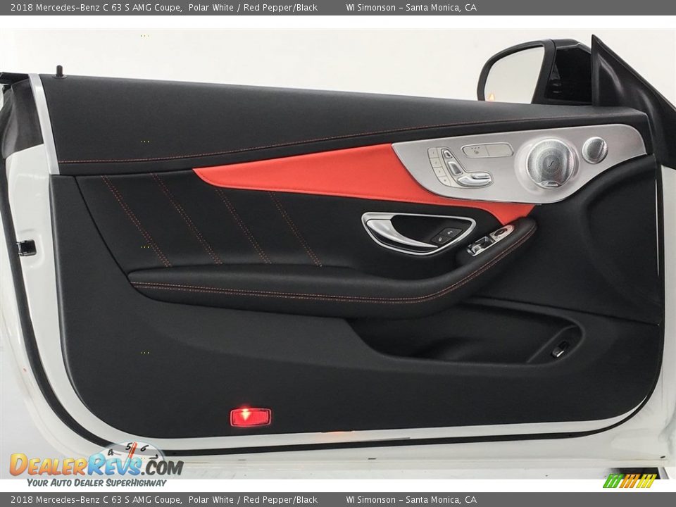 Door Panel of 2018 Mercedes-Benz C 63 S AMG Coupe Photo #24