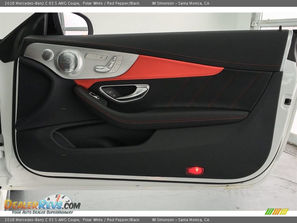 Door Panel of 2018 Mercedes-Benz C 63 S AMG Coupe Photo #30