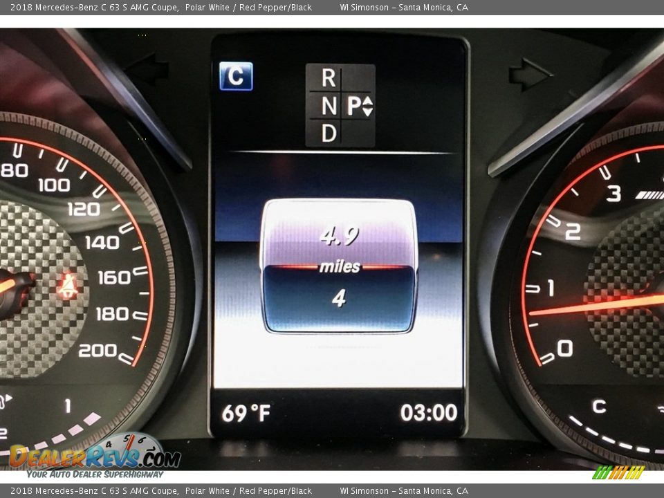 Controls of 2018 Mercedes-Benz C 63 S AMG Coupe Photo #31