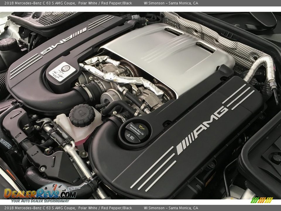 2018 Mercedes-Benz C 63 S AMG Coupe 4.0 Liter AMG biturbo DOHC 32-Valve VVT V8 Engine Photo #32