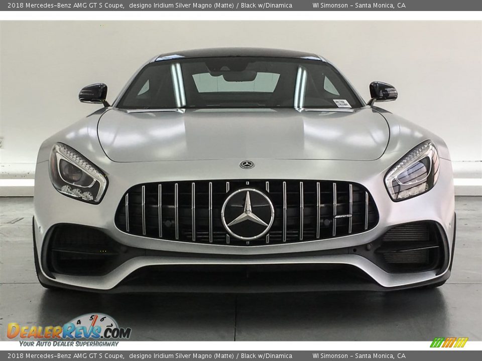 designo Iridium Silver Magno (Matte) 2018 Mercedes-Benz AMG GT S Coupe Photo #2