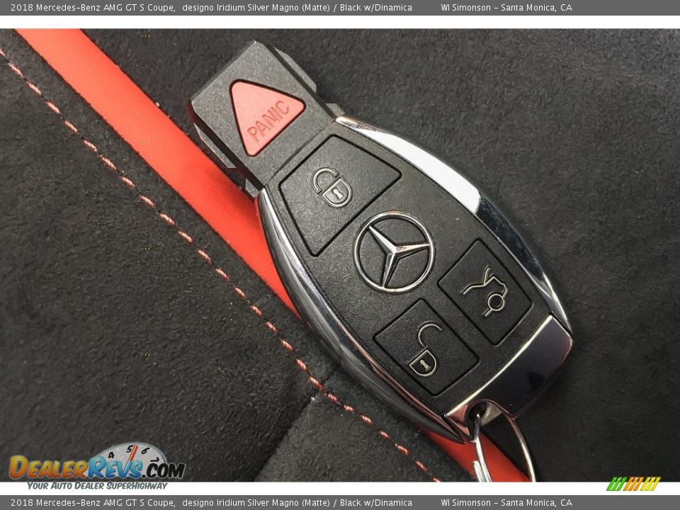 Keys of 2018 Mercedes-Benz AMG GT S Coupe Photo #11