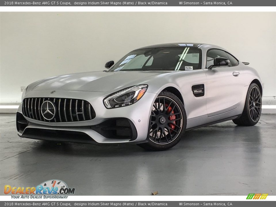 designo Iridium Silver Magno (Matte) 2018 Mercedes-Benz AMG GT S Coupe Photo #14