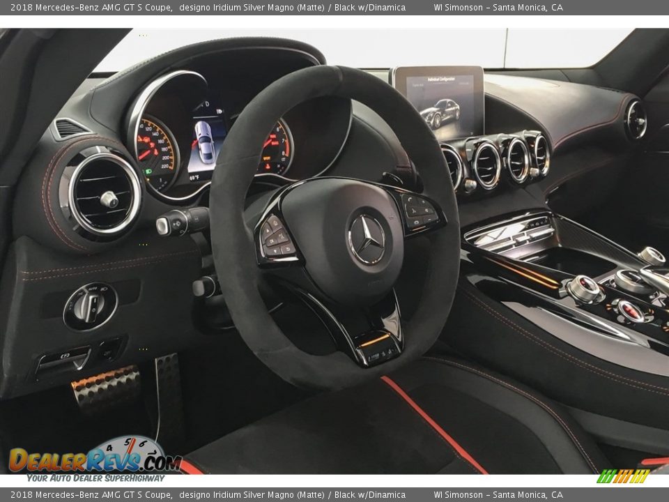 Dashboard of 2018 Mercedes-Benz AMG GT S Coupe Photo #20