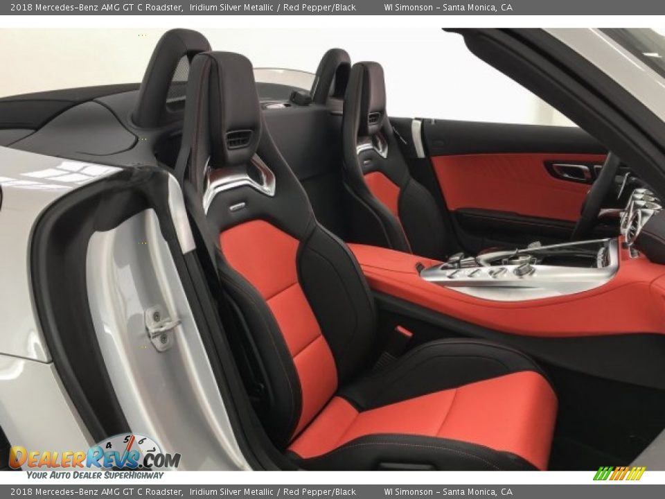Front Seat of 2018 Mercedes-Benz AMG GT C Roadster Photo #6