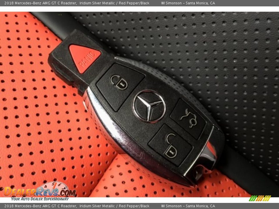 Keys of 2018 Mercedes-Benz AMG GT C Roadster Photo #11