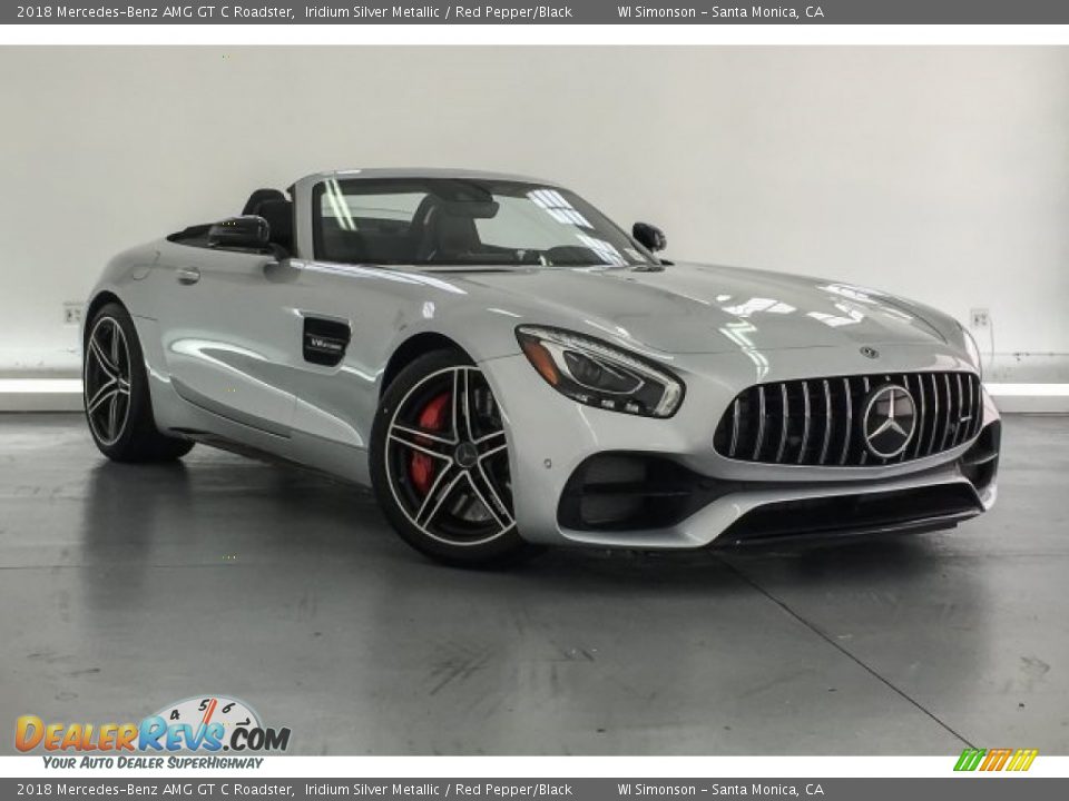 Front 3/4 View of 2018 Mercedes-Benz AMG GT C Roadster Photo #12