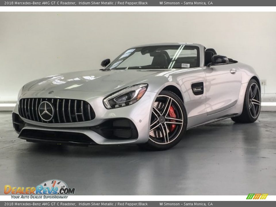 Iridium Silver Metallic 2018 Mercedes-Benz AMG GT C Roadster Photo #14