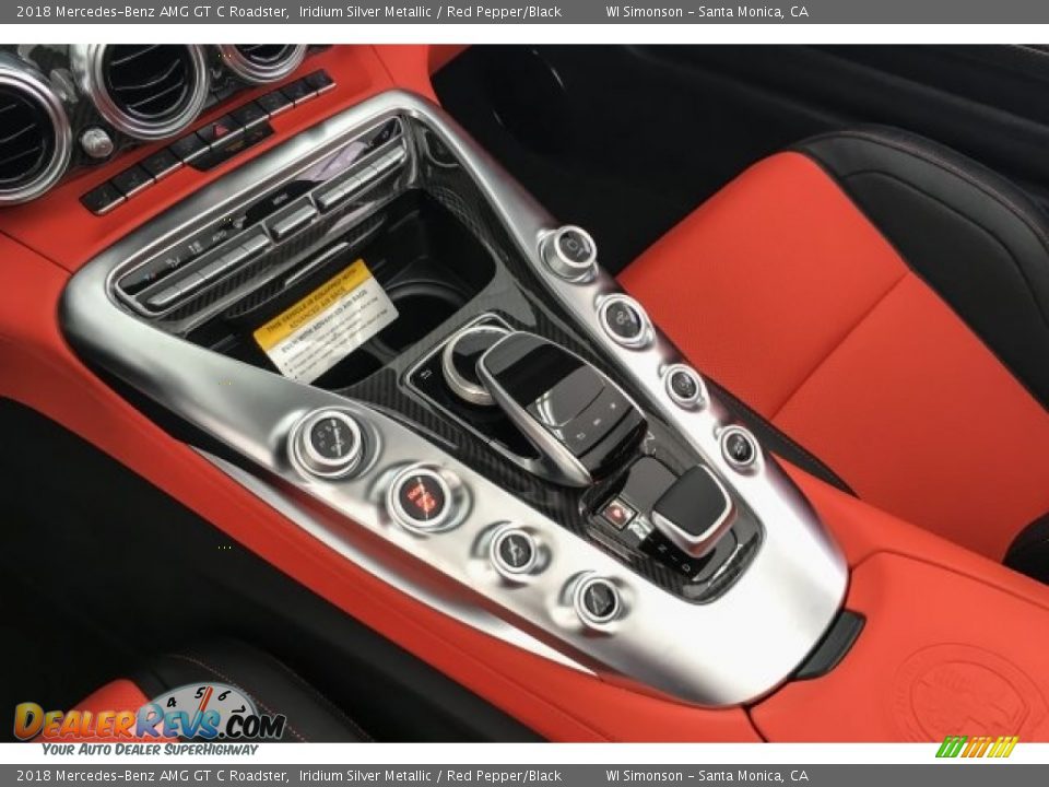 Controls of 2018 Mercedes-Benz AMG GT C Roadster Photo #21