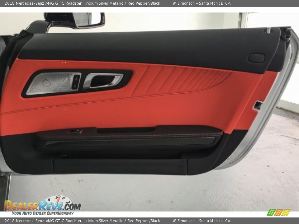 Door Panel of 2018 Mercedes-Benz AMG GT C Roadster Photo #29