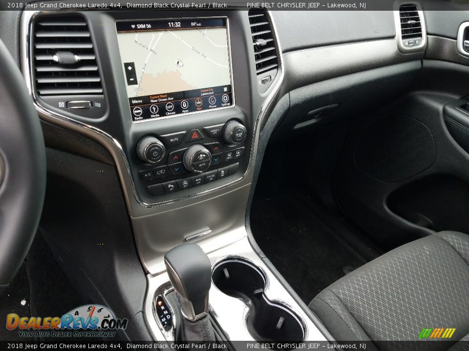 2018 Jeep Grand Cherokee Laredo 4x4 Diamond Black Crystal Pearl / Black Photo #4