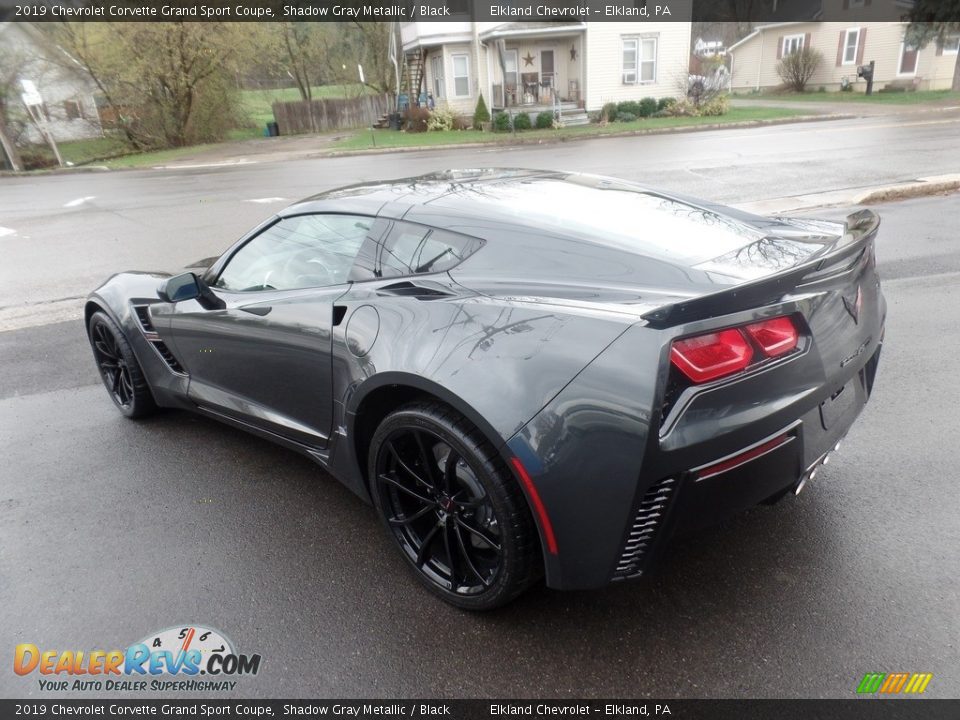 2019 Chevrolet Corvette Grand Sport Coupe Shadow Gray Metallic / Black Photo #7