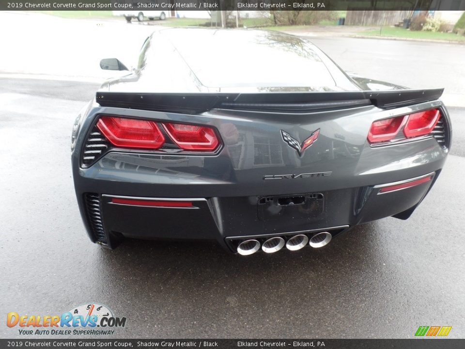 2019 Chevrolet Corvette Grand Sport Coupe Shadow Gray Metallic / Black Photo #8