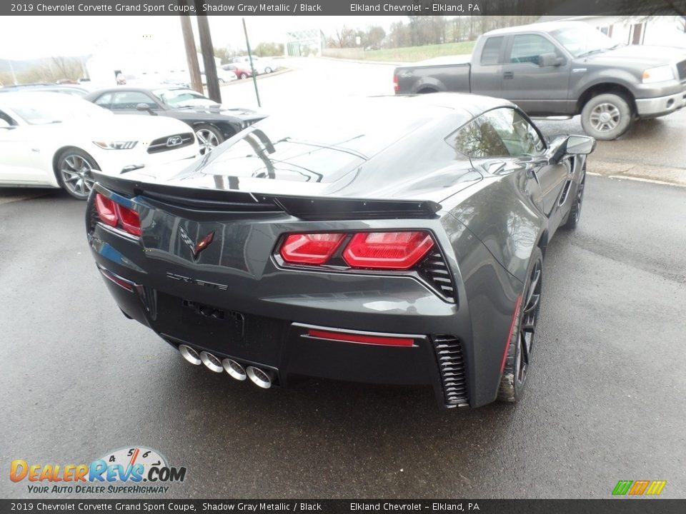2019 Chevrolet Corvette Grand Sport Coupe Shadow Gray Metallic / Black Photo #9